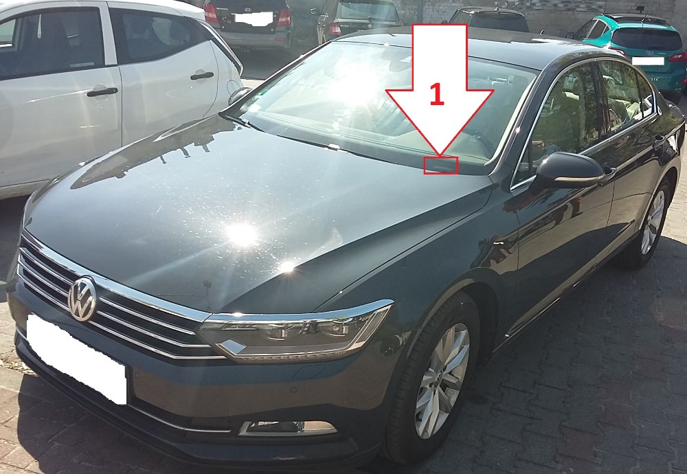 VIN код и продажа битого автомобиля Volkswagen Passat B6