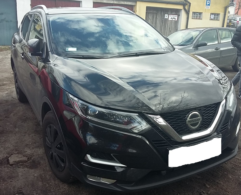 Nissan Qashqai (2014-2019) - Где найти ВИН номер